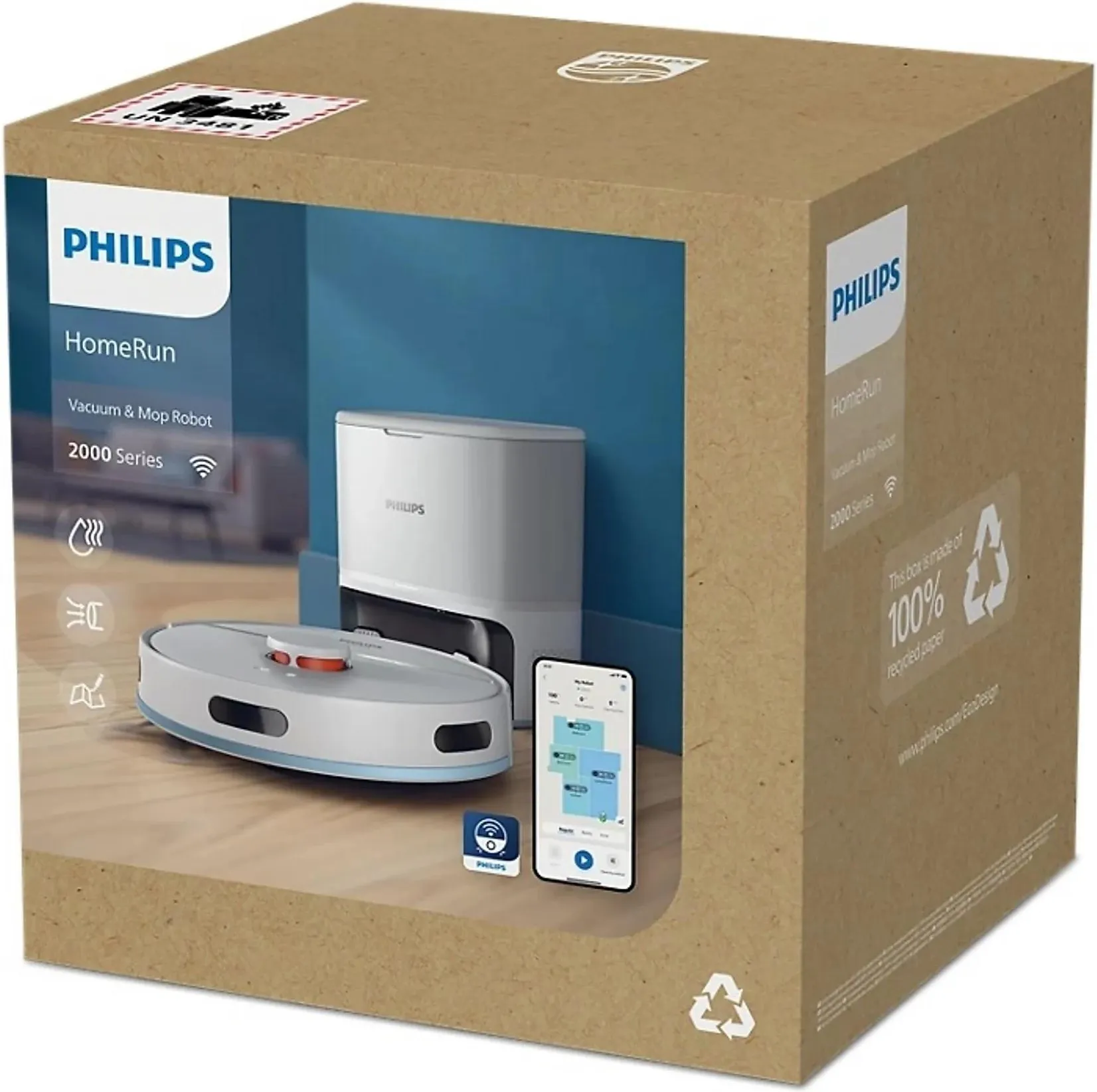 Робот-пылесос PHILIPS HomeRun XU2100/25