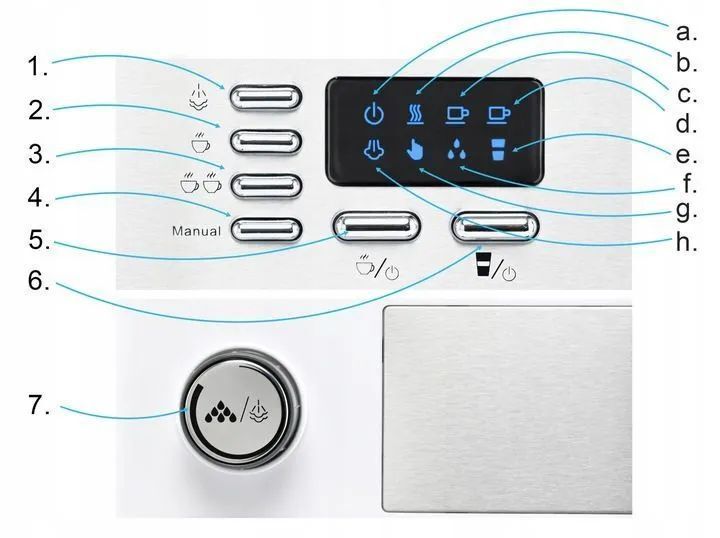 Кофеварка рожковая CCM03W, белый
