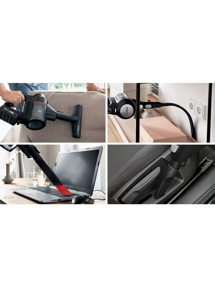 Вертикальный аккумуляторный пылесос Bosch Unlimited 7 BCS712XXL