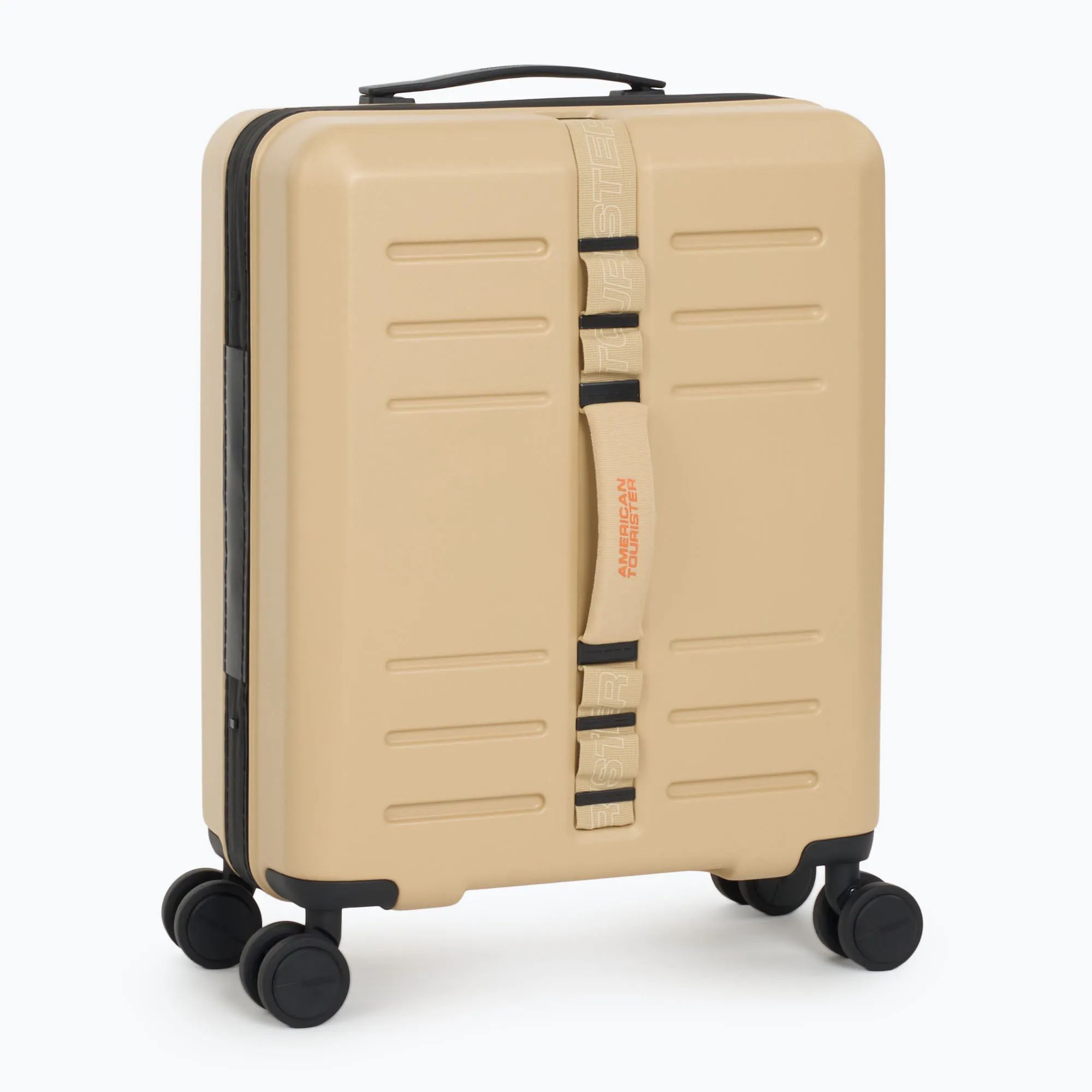American Tourister Trailon 36л бежевый дорожный чемодан