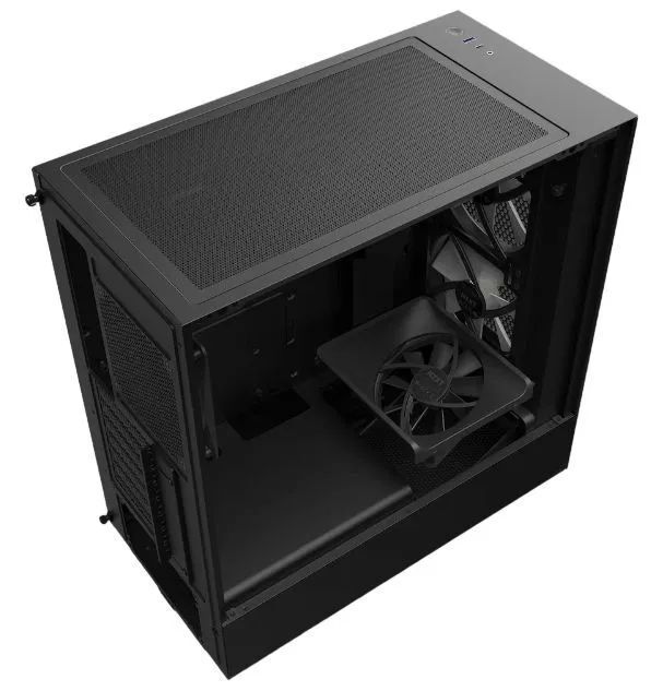 Компьютерный корпус NZXT H5 Flow, черный