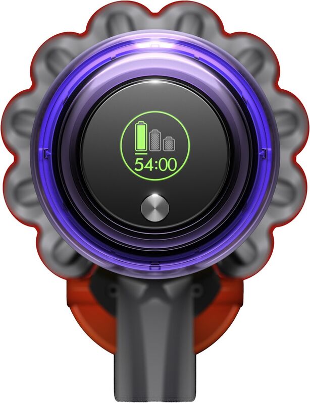Вертикальный пылесос Dyson V15 Detect Origin Fluffy SV51 Nickel Red