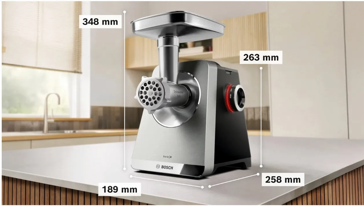 Мясорубка Bosch Serie 8 MultiPower MFWS840M
