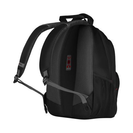 Рюкзак Wenger 16", черный/серый, полиэстер, 38х25х48 см, 25 л 600633