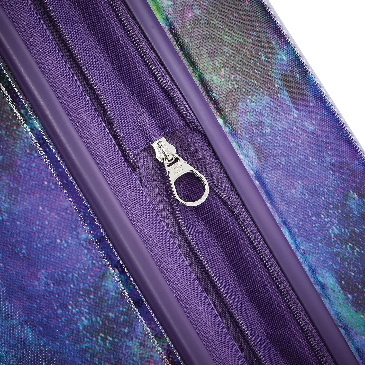 American Tourister Moonlight Hardside чемодан с вращающимися колёсами цвета Cosmos, размер Checked-Medium 24-Inch