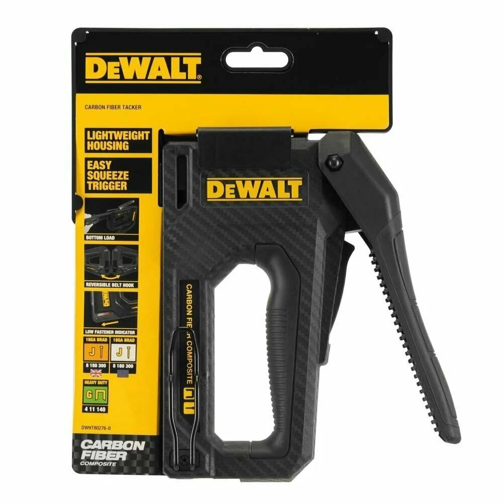 Степлер DEWALT DWHT80276-0 с корпусом из углеволокна