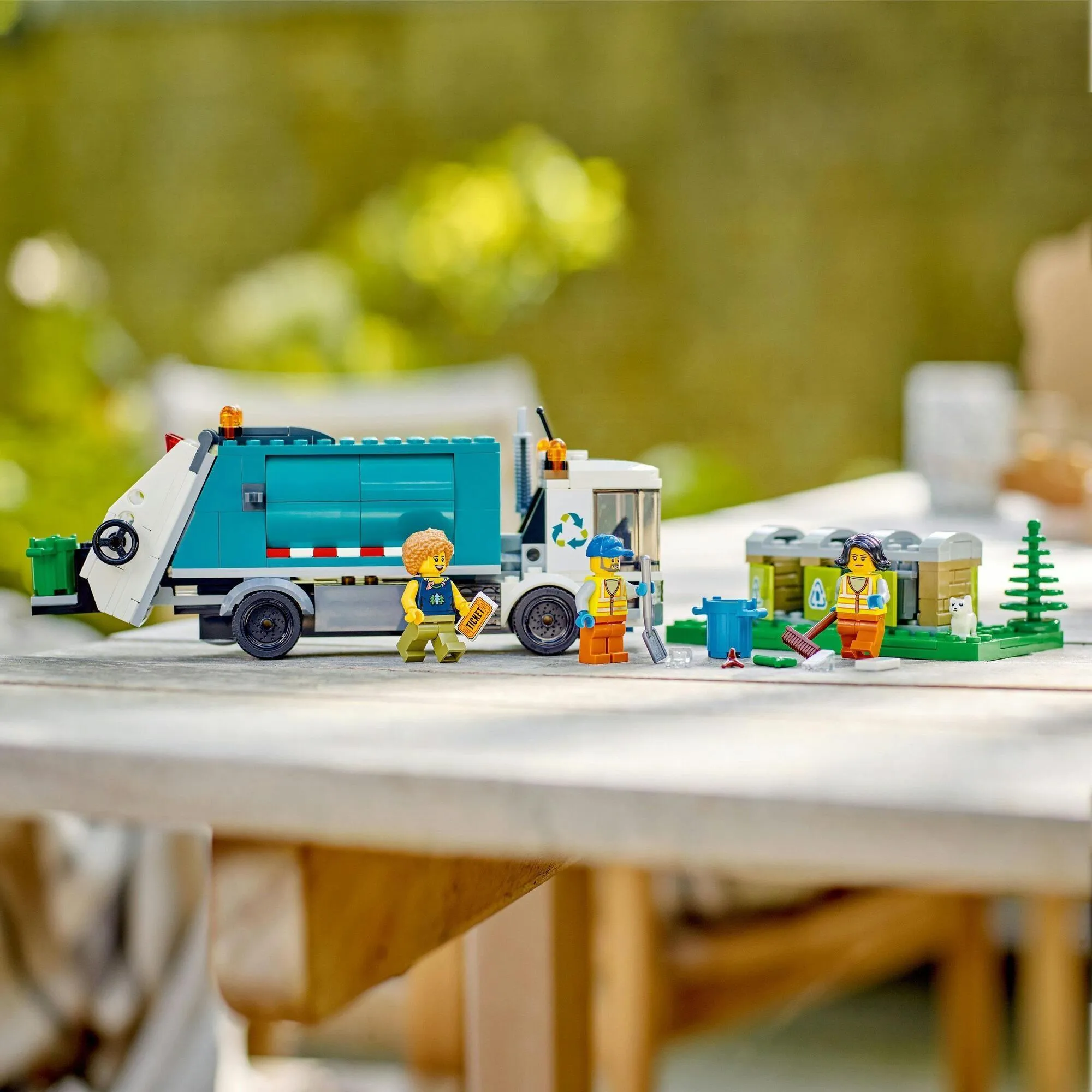 LEGO City 60386 Мусоровоз для переработки