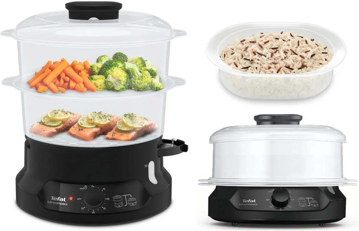 Пароварка Tefal Minicompact Steam Cooker VC139810