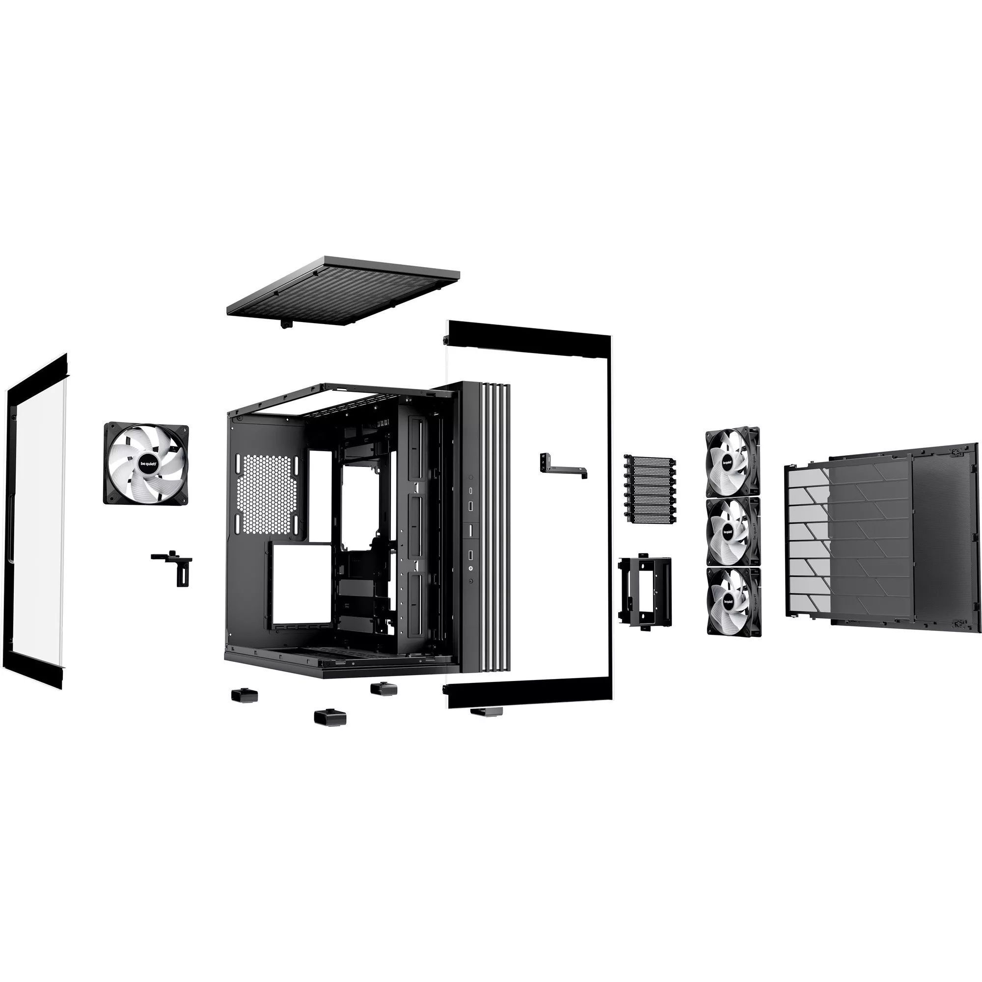 Компьютерный корпус Be Quiet! Light Base 600 LX ARGB Black