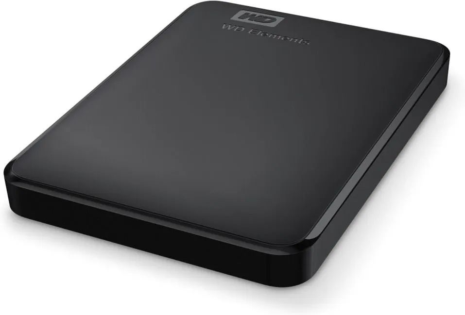 Внешний жёсткий диск Western Digital Elements Portable HDD 2 ТБ (WDBU6Y0020BBK-WESN)
