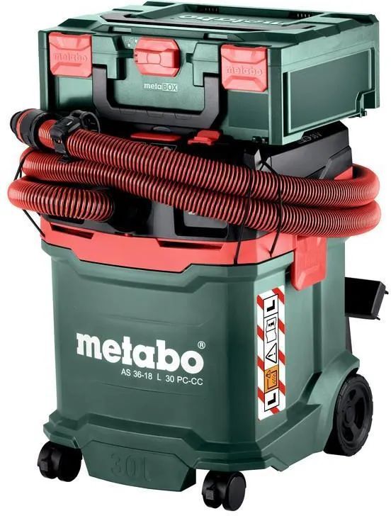 Аккумуляторный промышленный пылесос Metabo AS 36-18 L PC-CC 30 602073850 без акб и зу