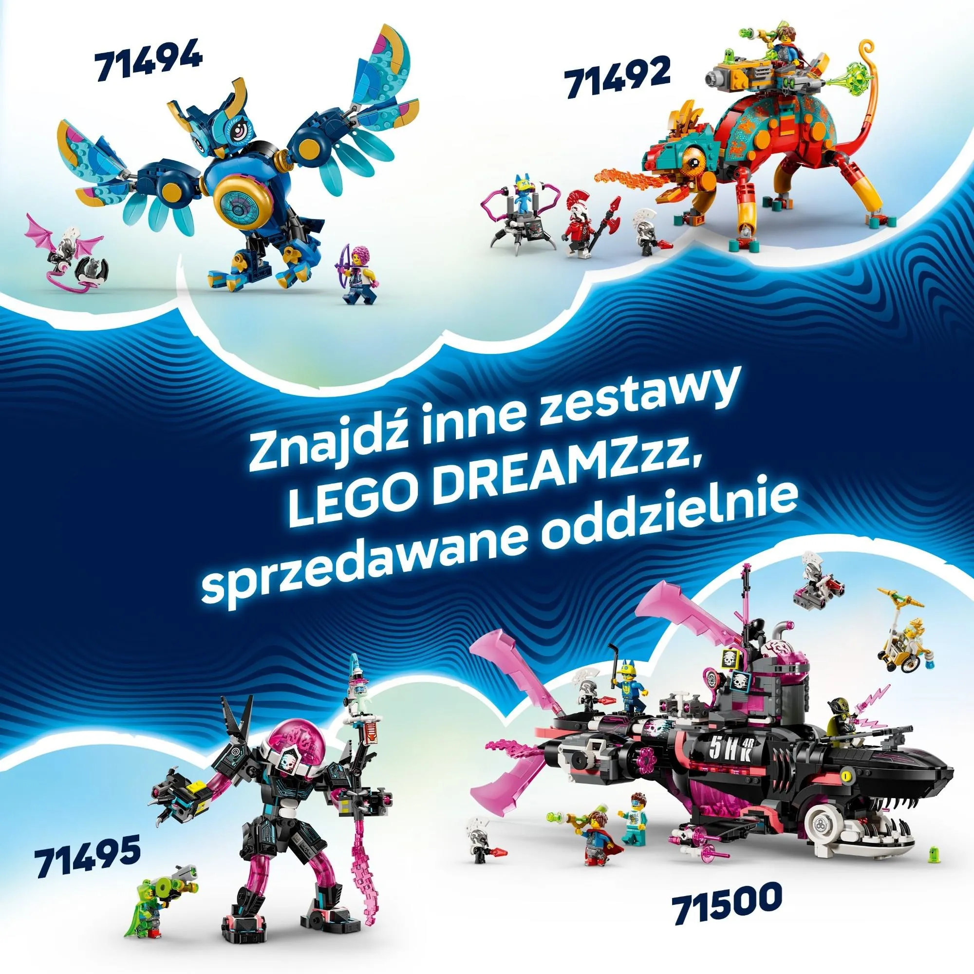 Конструктор LEGO DREAMZzz 71499 Грузовик с распылителем Матео