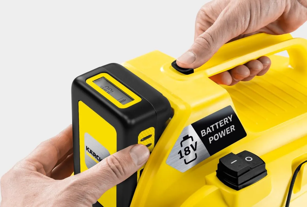 Пылесос KARCHER WD 1 Compact Battery 1.198-300.0