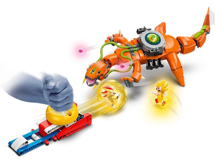 Конструктор LEGO Sonic The Hedgehog 77003 Супер Шэдоу против Биоящера