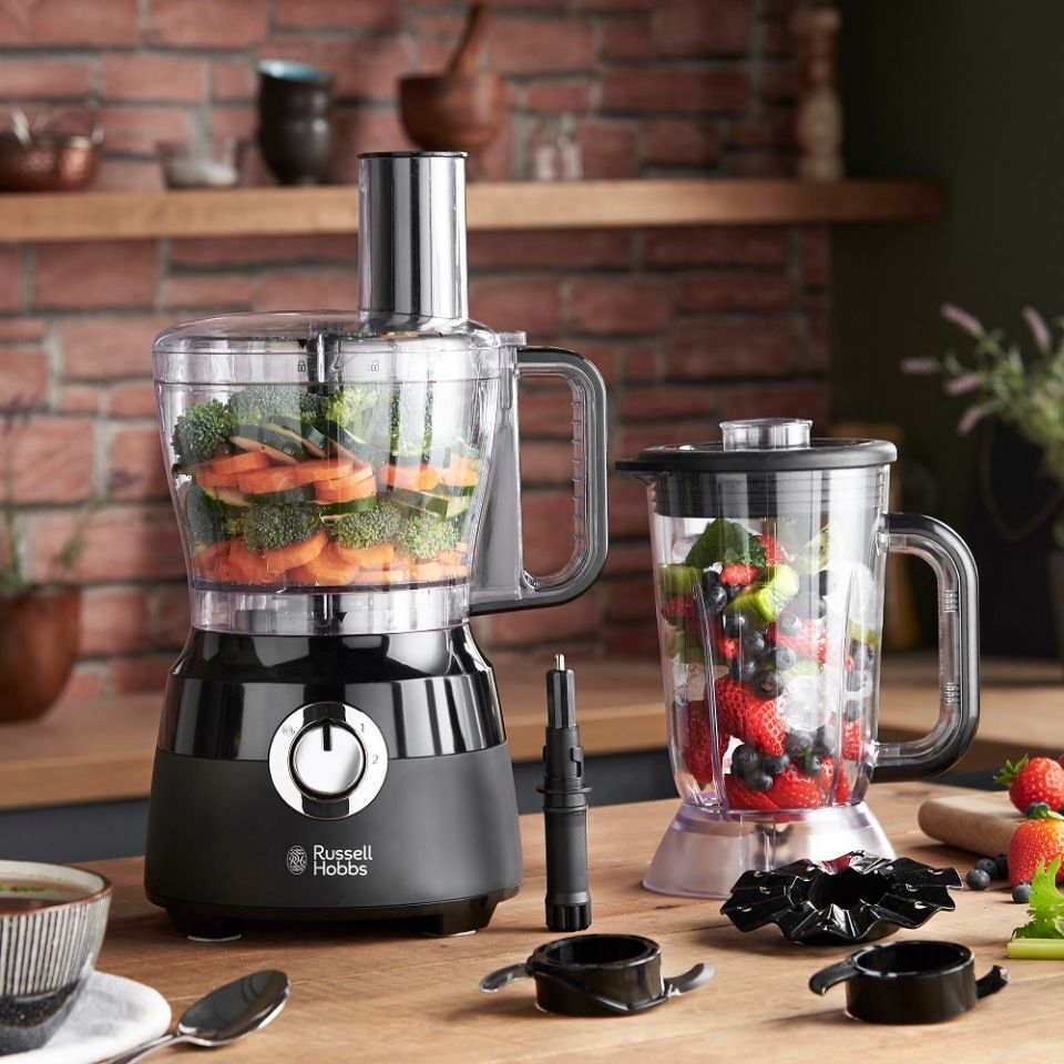 Кухонный комбайн Russell Hobbs 24732-56, 600 Вт, черный
