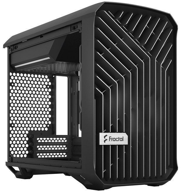 Корпус для компьютера Fractal Design Torrent Nano Black Solid / mITX (FD-C-TOR1N-04)