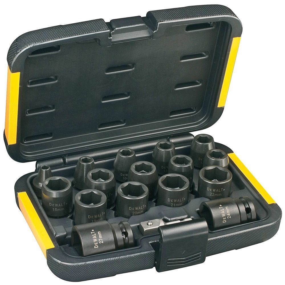 Набор ударных головок DeWalt DT7506 17 шт