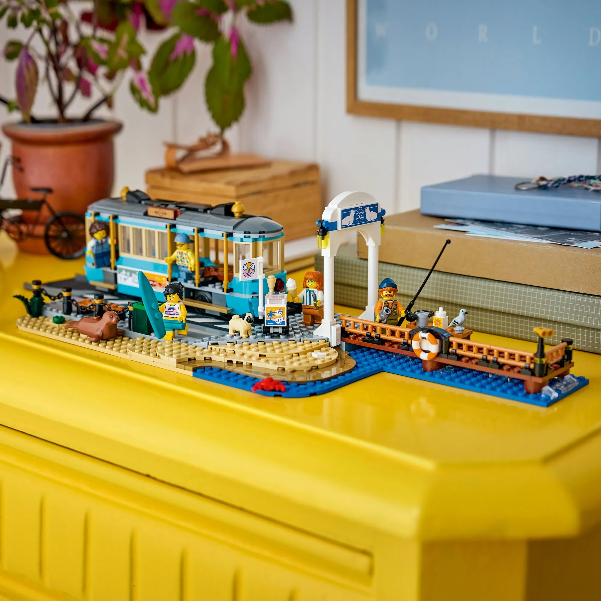 Конструктор LEGO City 60506 Трамвай у пляжа