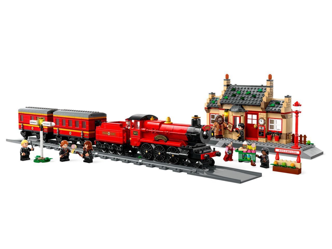 LEGO Harry Potter 76423 Хогвартс-экспресс и станция Хогсмид