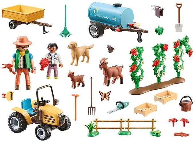 Трактор с прицепом Playmobil 71442