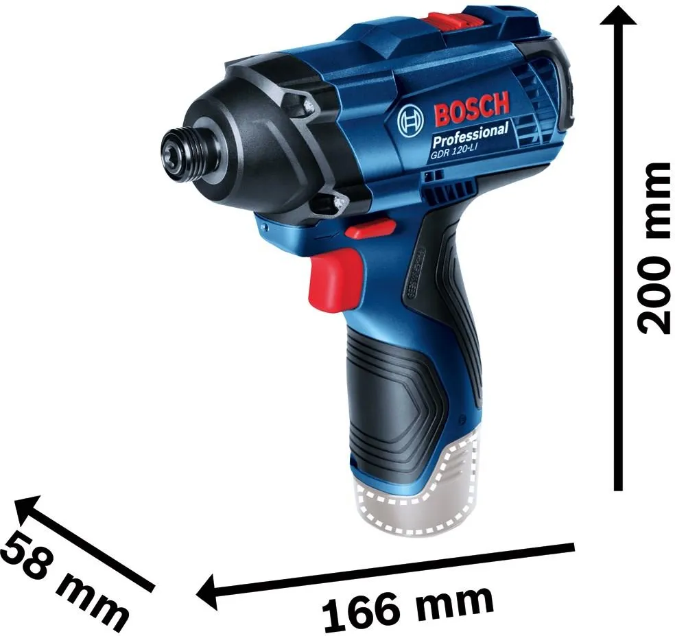 Набор дрель + ударный винтоверт Bosch GSR 120-LI + GDR 120-LI Professional 06019G8023