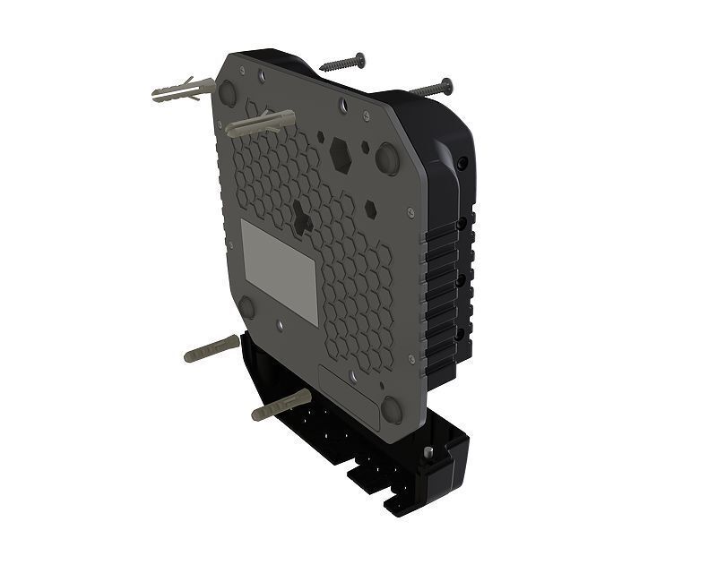 Wi-Fi точка доступа MikroTik LtAP LTE kit, черный