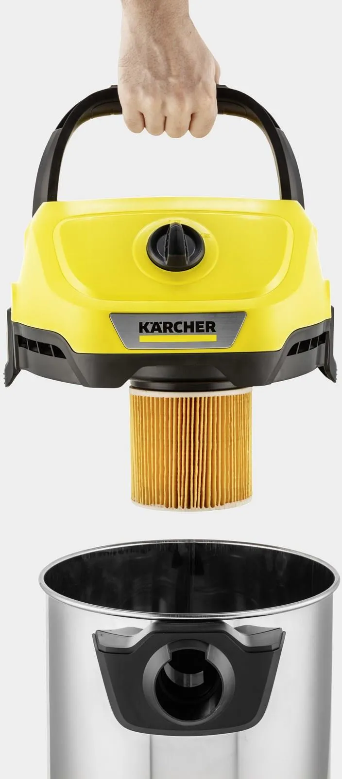 Беспроводной пылесос Karcher WD 3-18 без акб