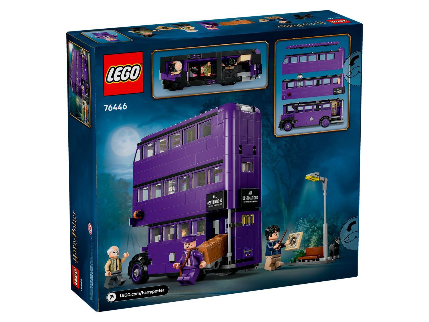 Конструктор LEGO Harry Potter 76446 Приключение на автобусе Ночной рыцарь