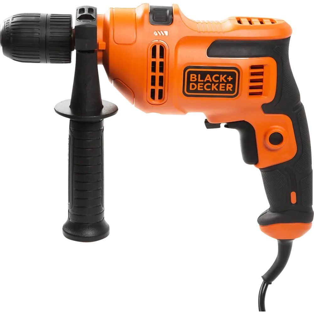 Ударная дрель BLACK+DECKER BEH200-QS