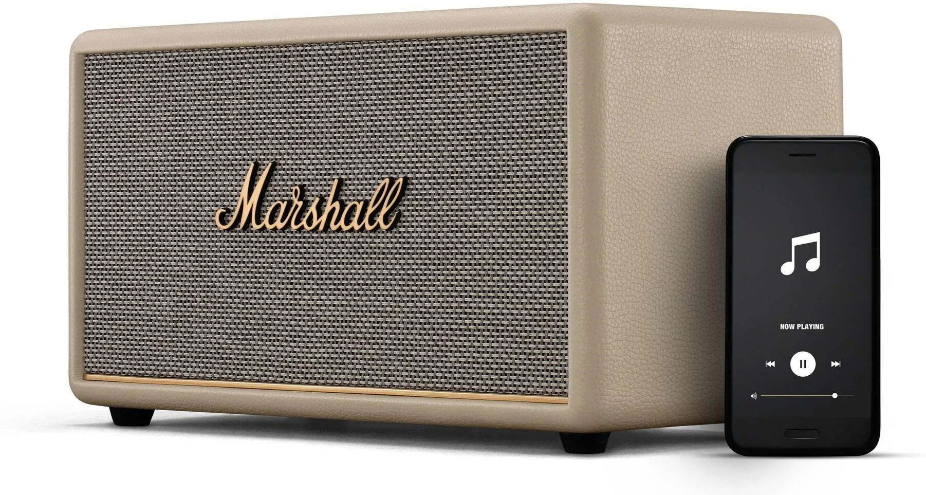 Беспроводная акустическая система Marshall Stanmore III, бежевая