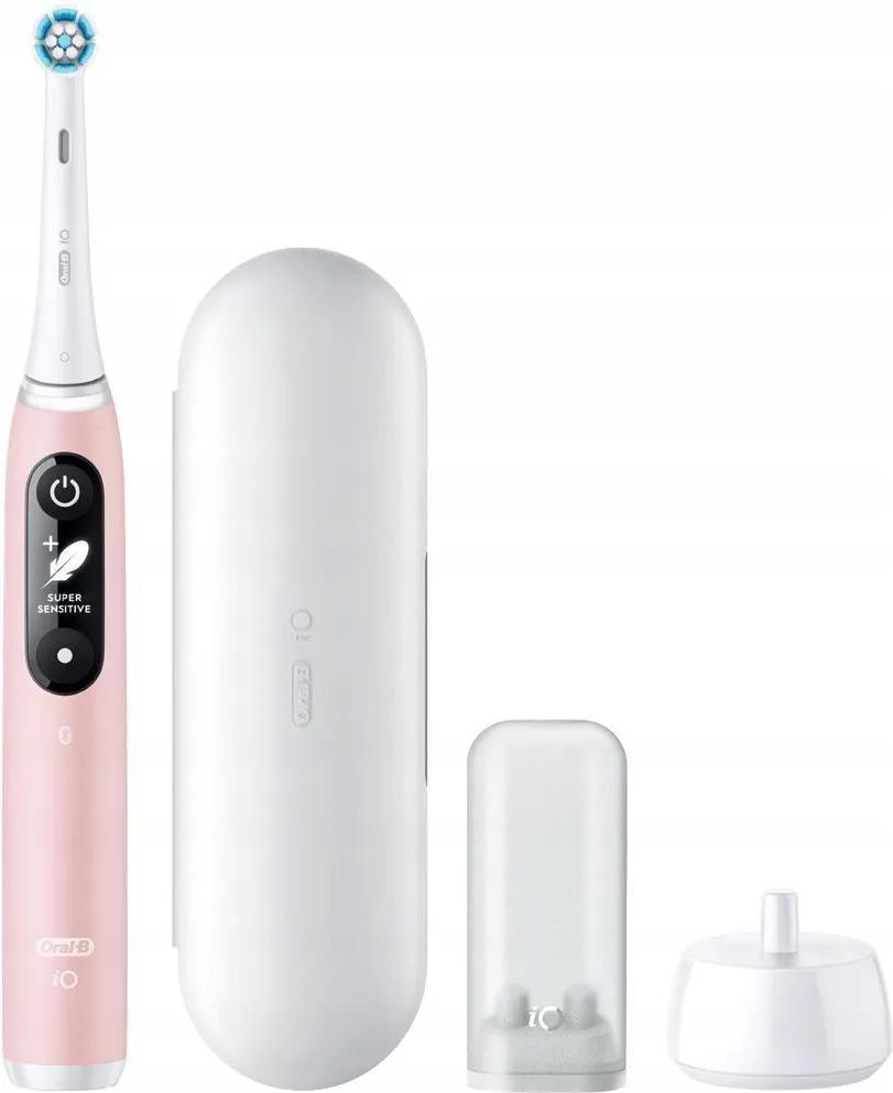 Электрическая зубная щетка Oral-B iO series 6N розовая