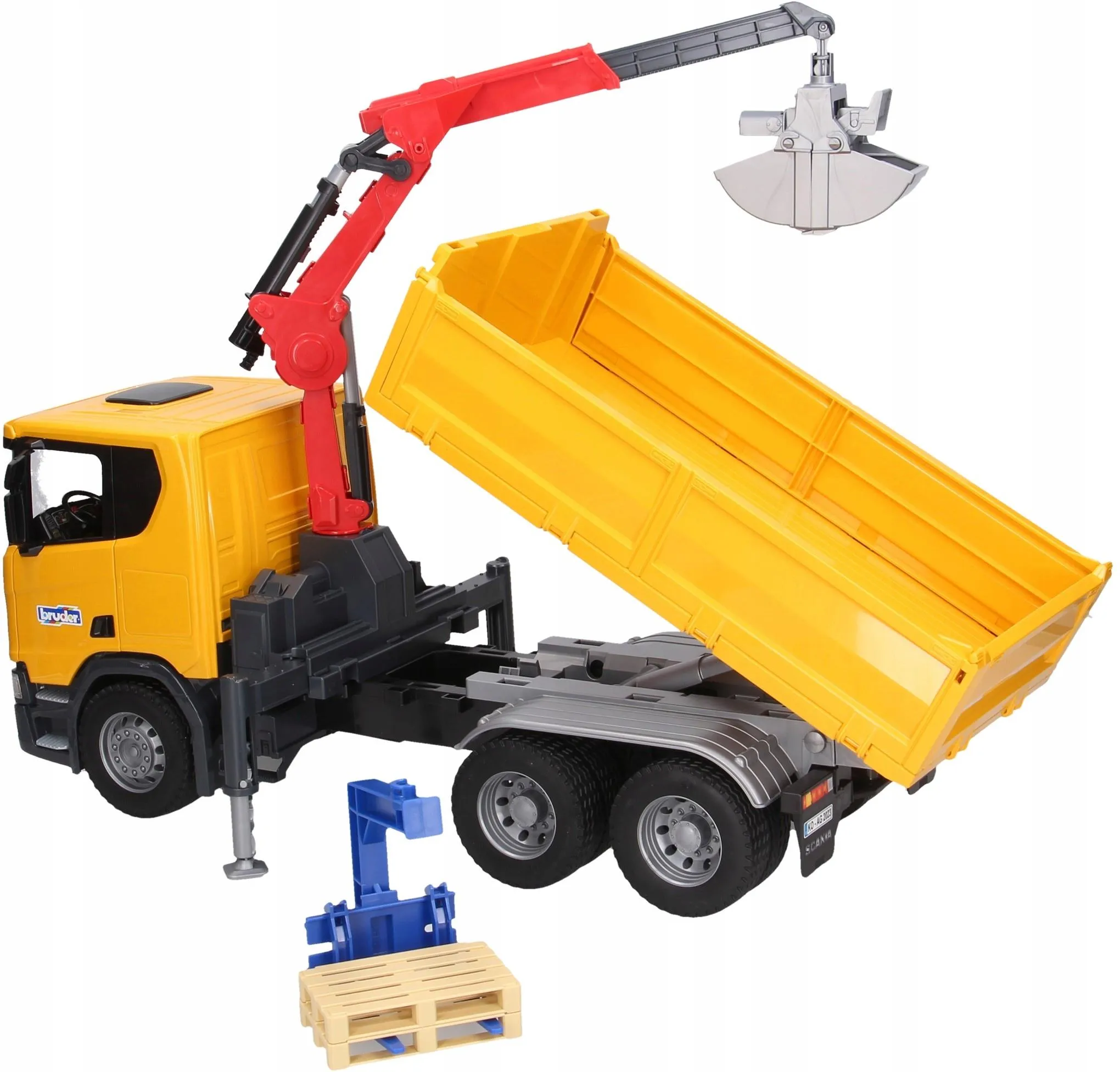 Игрушка Bruder строительный грузовик Scania 560R (03551)