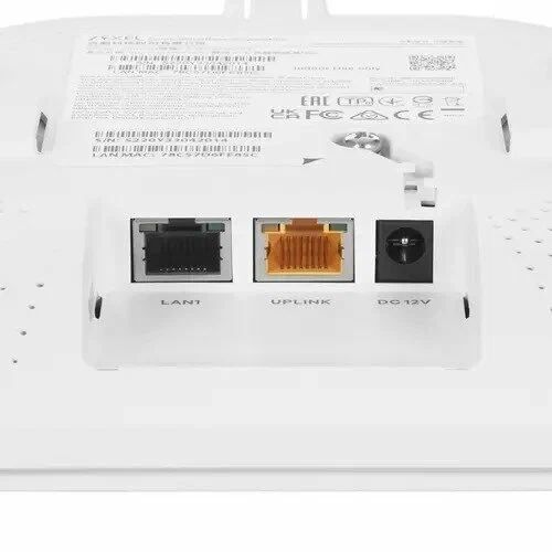 Гибридная точка доступа Zyxel NebulaFlex NWA220AX-6E, WiFi 6, 802.11a/b/g/n/ac/ax (2,4 и 5 ГГц), MU-MIMO, антенны 4x4 , до 575+4800 Мбит/с, 1xLAN 2.