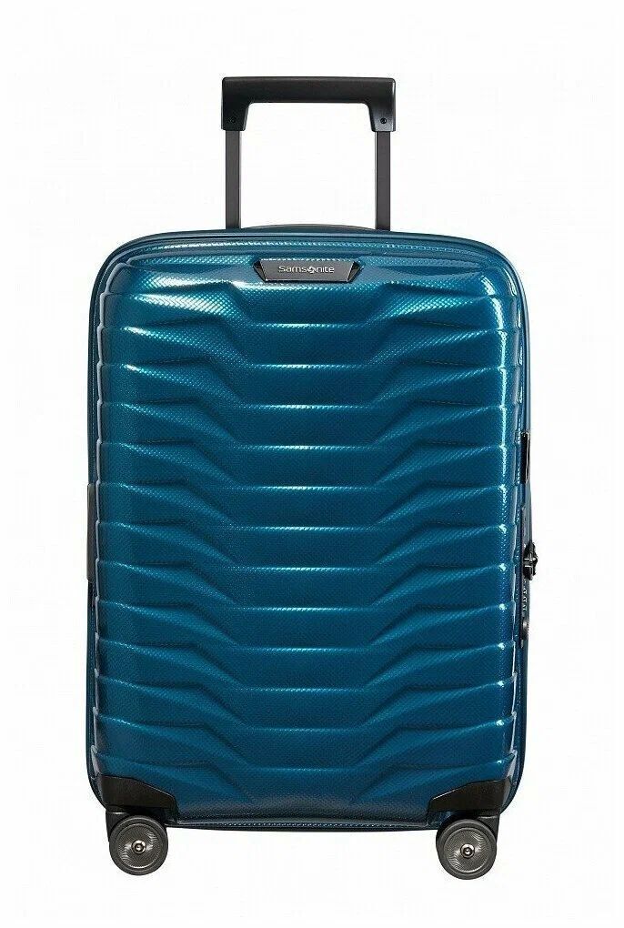 Чемодан Samsonite Proxis 55 x 40 x 20/23 см, 44 л, Petrol Blue (126035-1686)