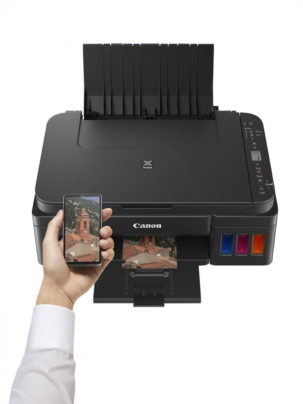 МФУ струйное Canon PIXMA G3410, цветн., A4