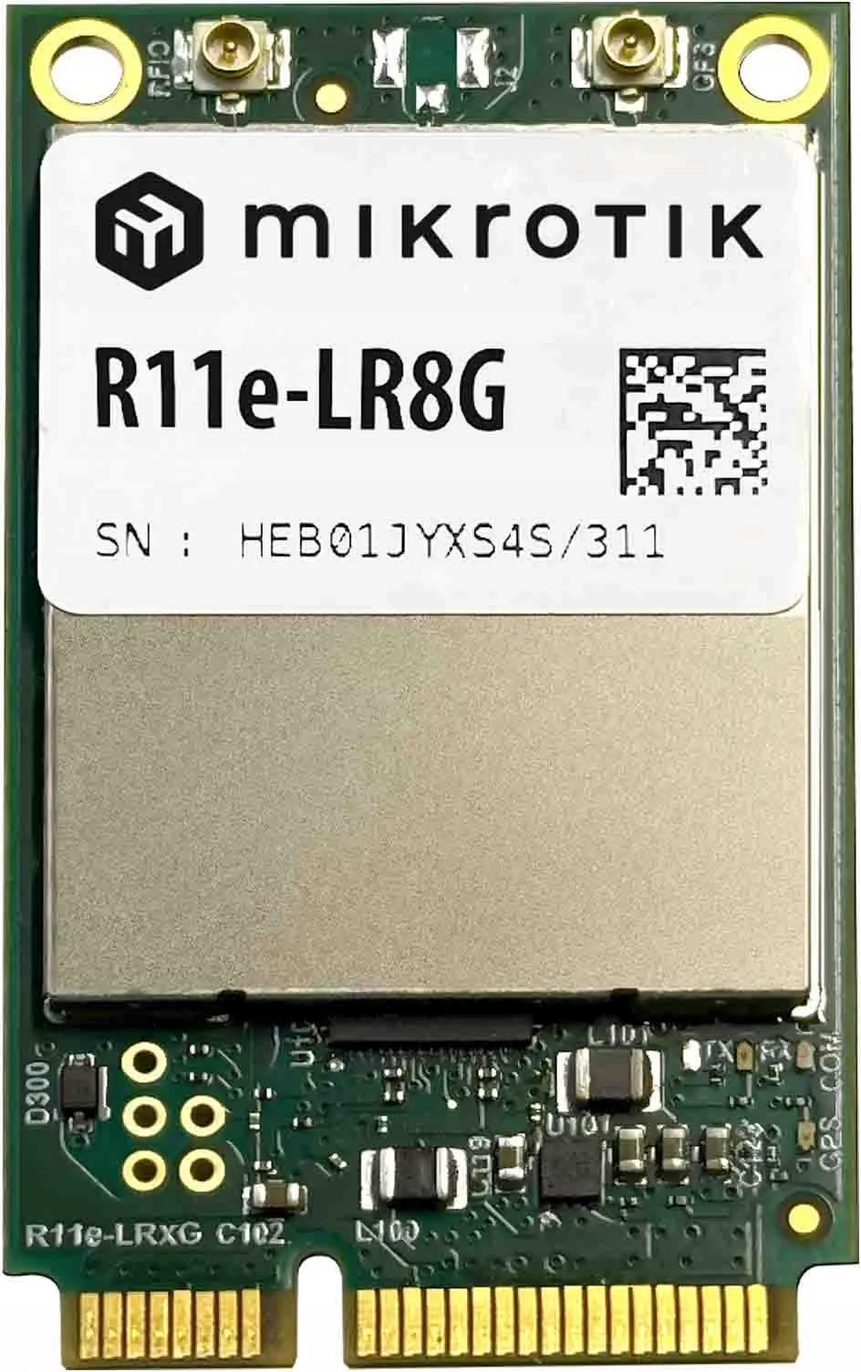 Точка доступа / маршрутизатор MikroTik LtAP LR8G LTE6 kit, Wi-Fi 2,4 ГГц, LTE Cat6, GPS, PoE-in