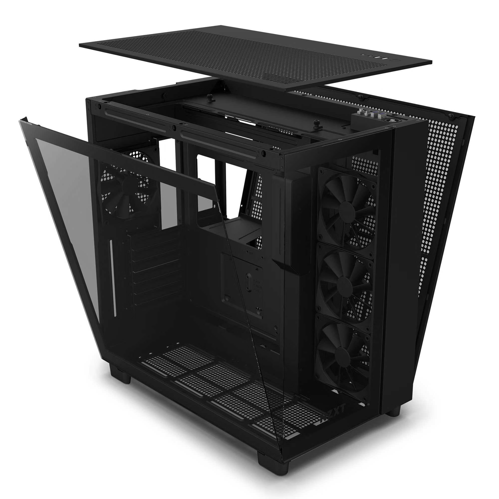 Компьютерный корпус NZXT H9 Flow Case, black