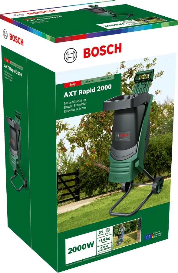 Измельчитель садовый Bosch AXT Rapid 2000 0600853502