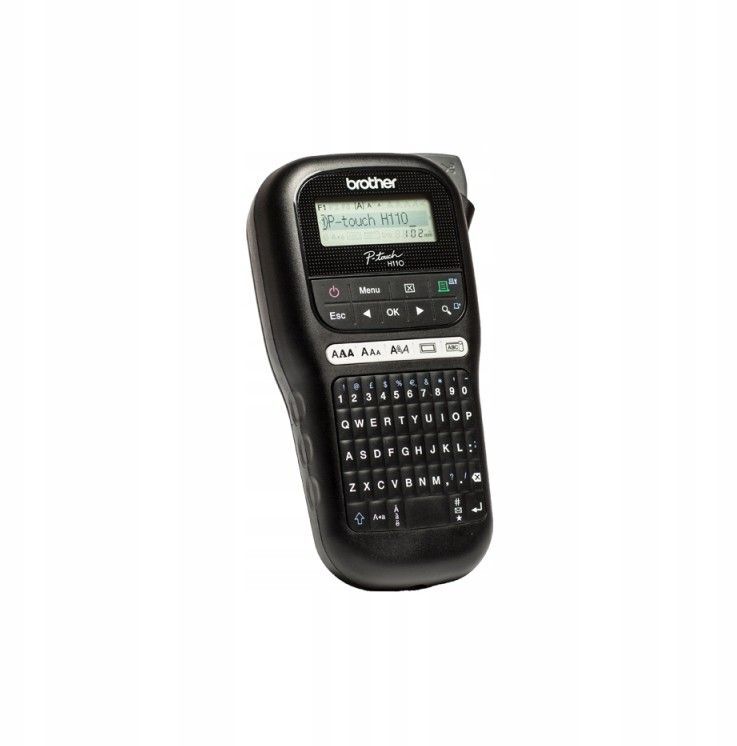 Термотрансферный принтер этикеток Brother PT-H110, черный