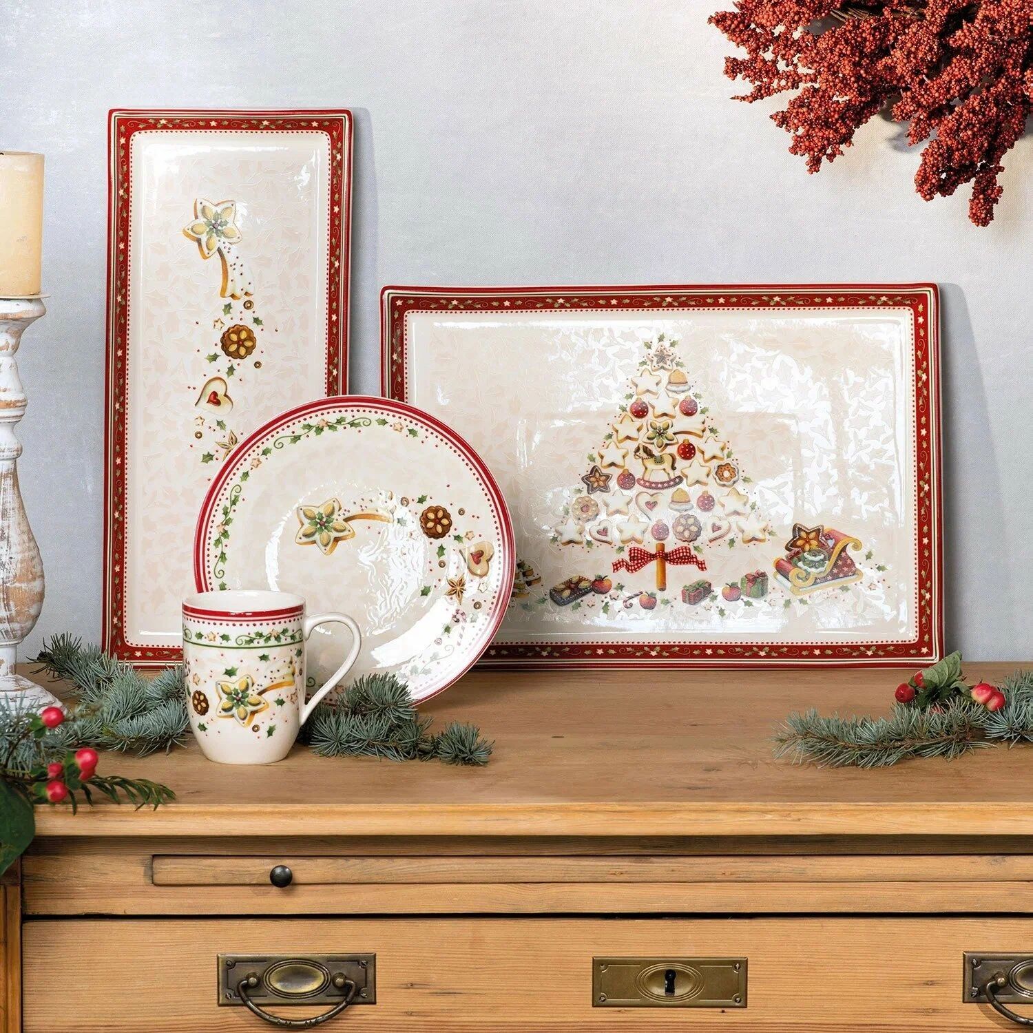 Villeroy & Boch, Winter Bakery Delight Блюдо для пирога/торта (1486122797)