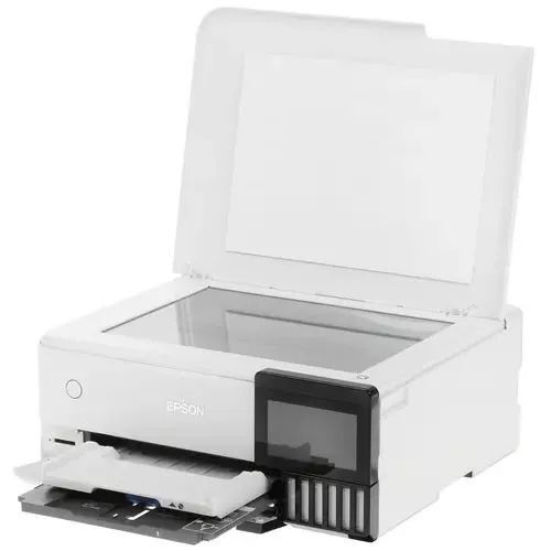 МФУ струйное Epson EcoTank L8160, цветн., A4, белый