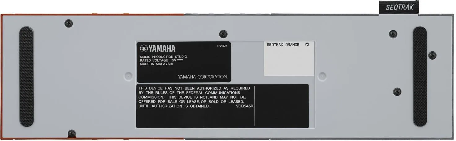 Портативная музыкальная рабочая станция Yamaha SEQTRAK OR