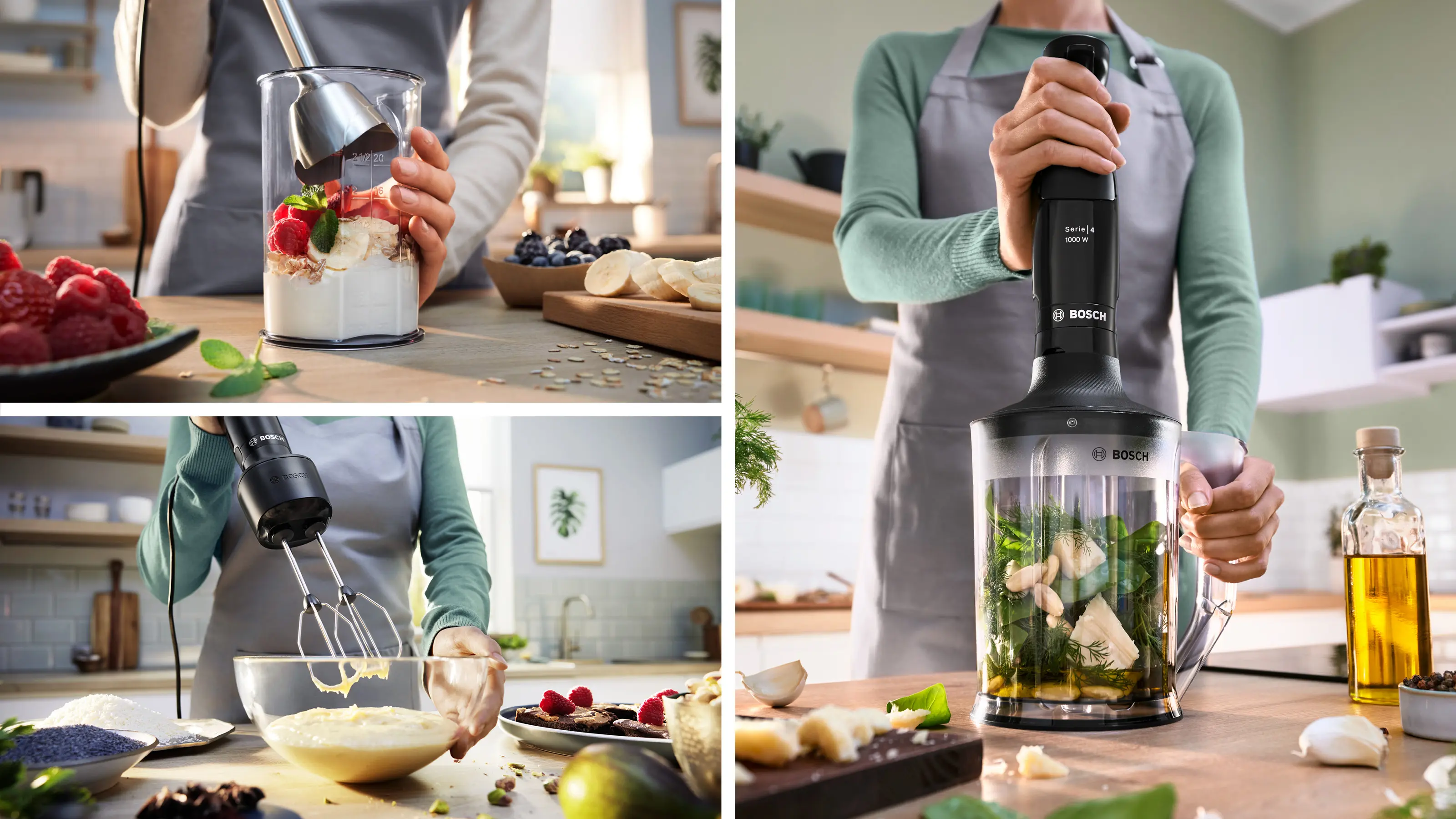 Блендер погружной Bosch Serie 4 ErgoMaster MSM4B654