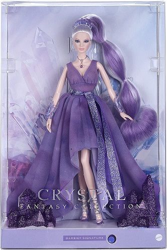 Кукла Коллекционная Barbie Crystal Fantasy Collection, 29 см, GTJ96