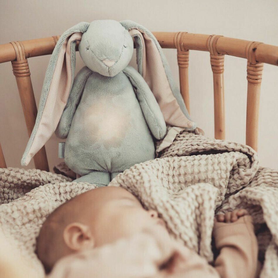 Ночник игрушка кролик Moonie HUMING BUNNY, cloud