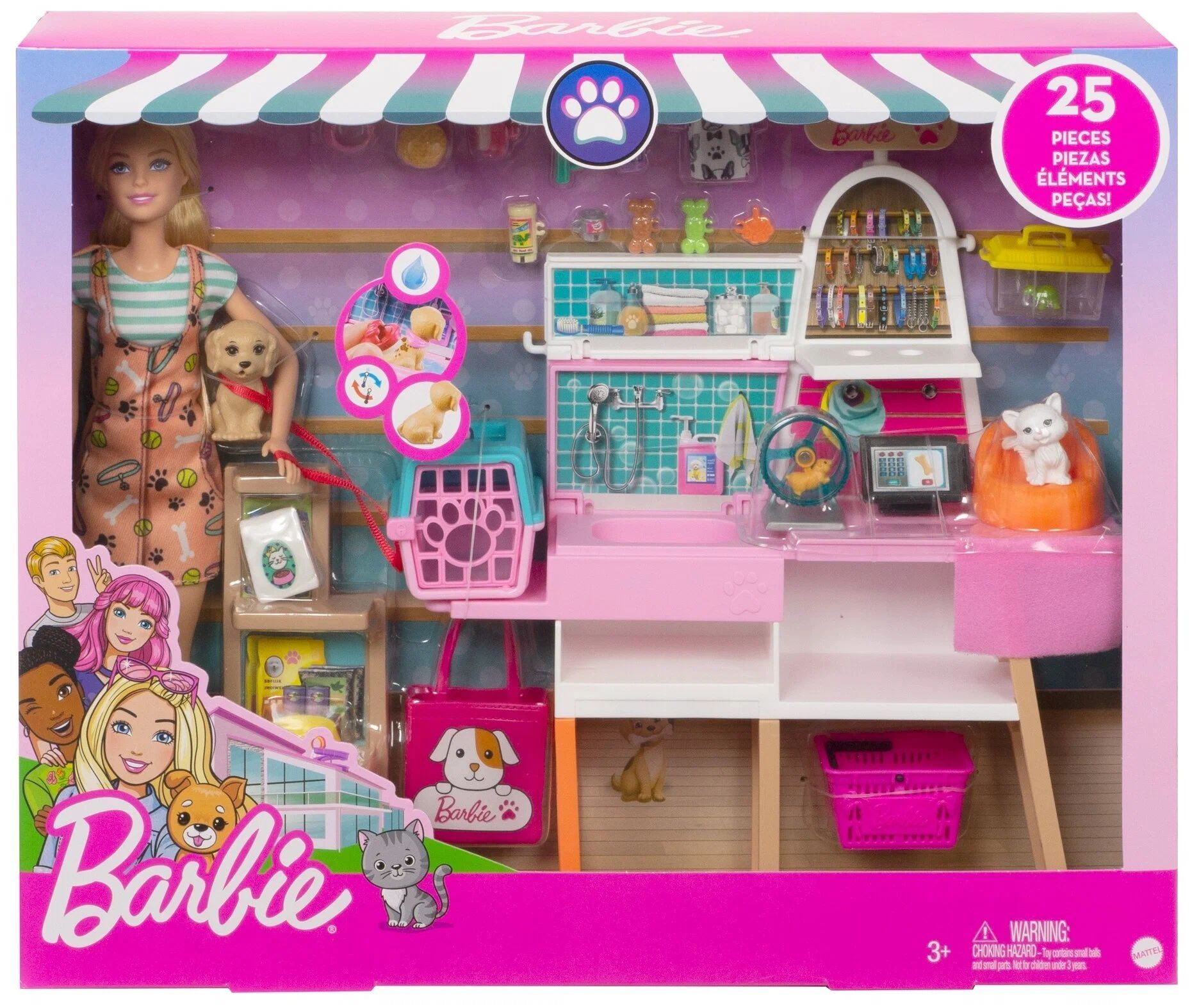 Набор Barbie Зоомагазин GRG90