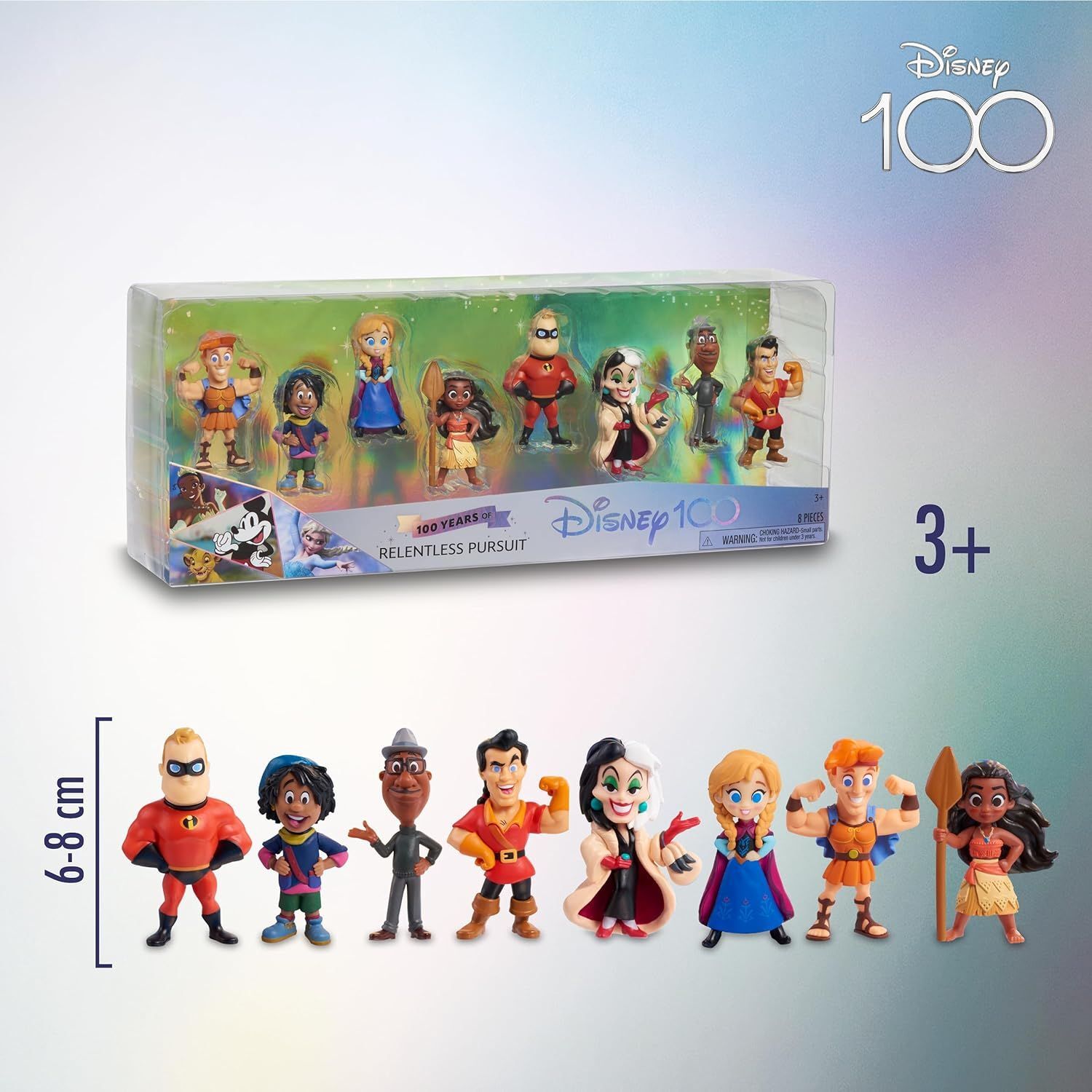Фигурки героев мультфильмов Дисней Pixar 100 Years of Relentless Pursuit, ограниченная