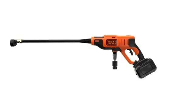 Мойка высокого давления аккумуляторная Black&Decker BCPC18D1QW 1*2.0 Ah 18 V с ЗУ