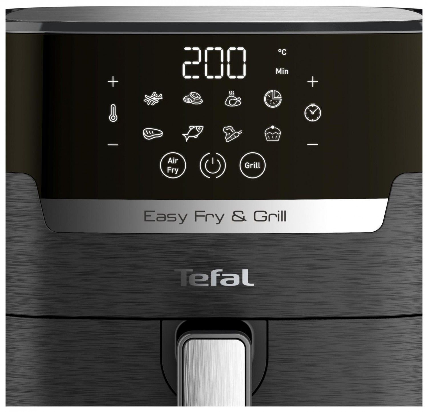 Аэрофритюрница Tefal Easy Fry & Grill Precision EY5058 1550 Вт, черный