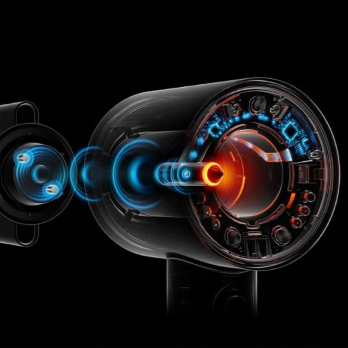 Фен Dyson Supersonic Nural красно-золотый